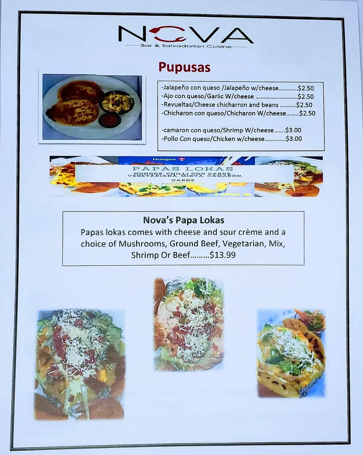 Menu 3