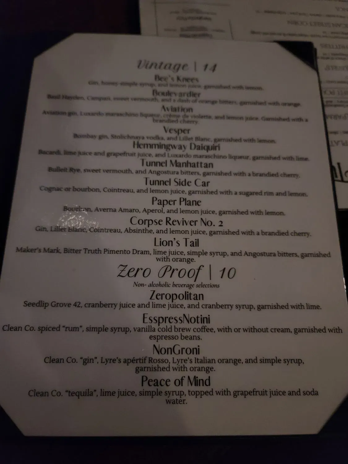 Menu 6