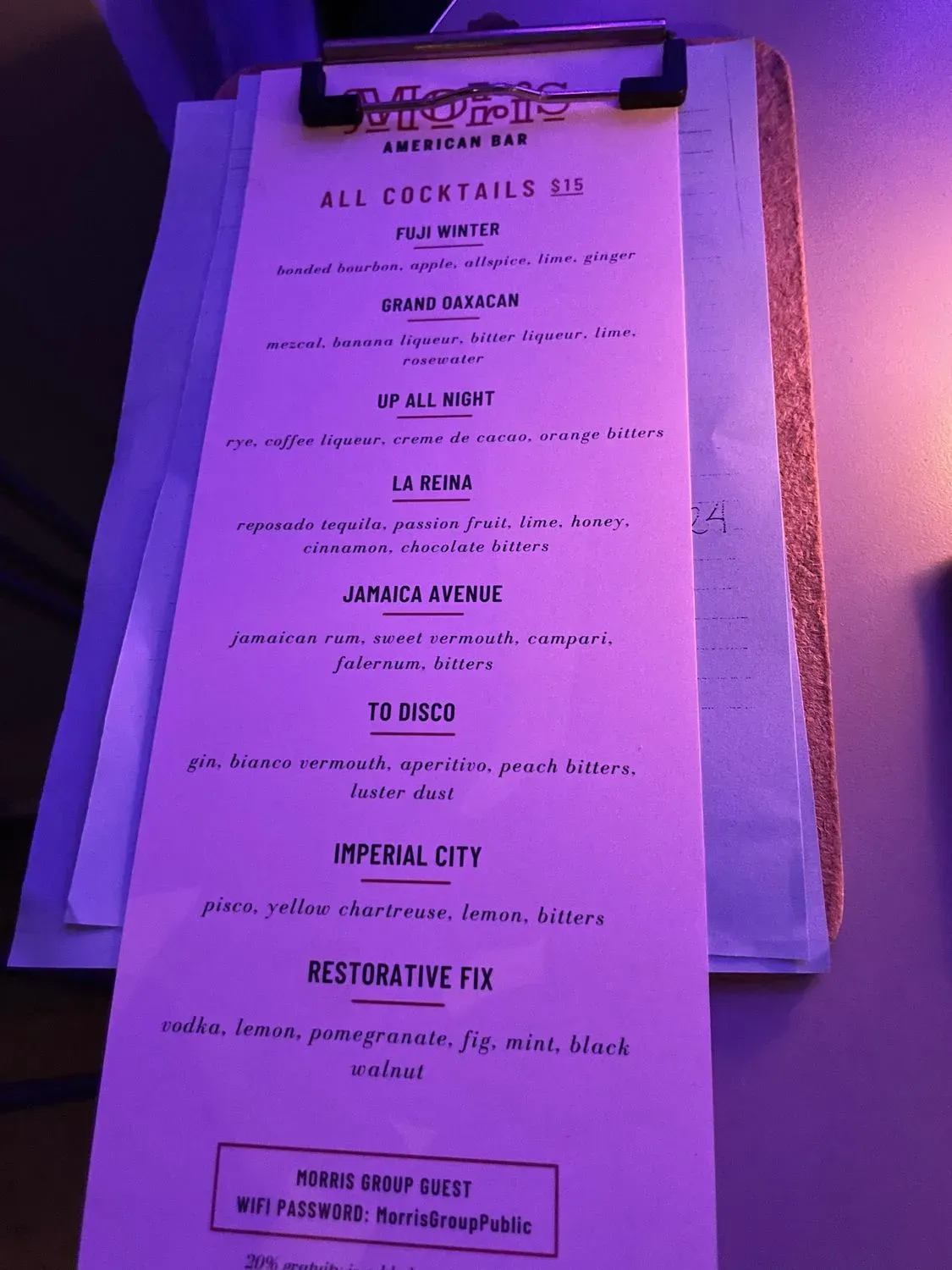 Menu 3