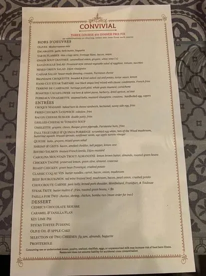 Menu 3