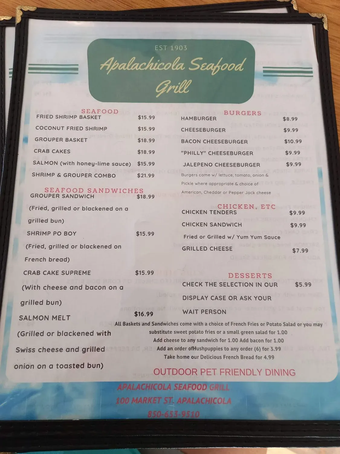 Menu 6