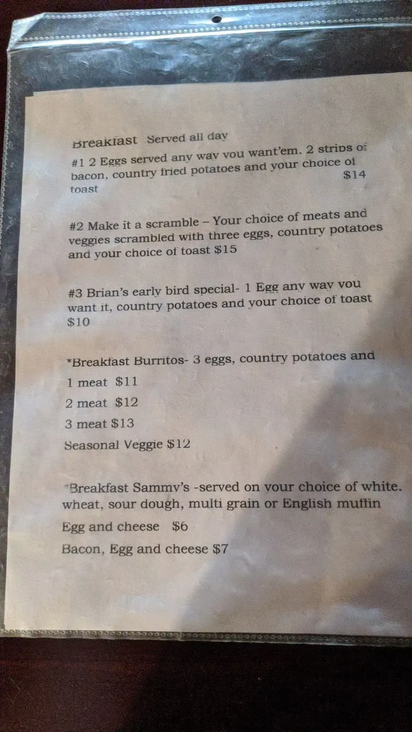 The Old Fishtrap Seafood and Spirits Menu - Updated October 2025