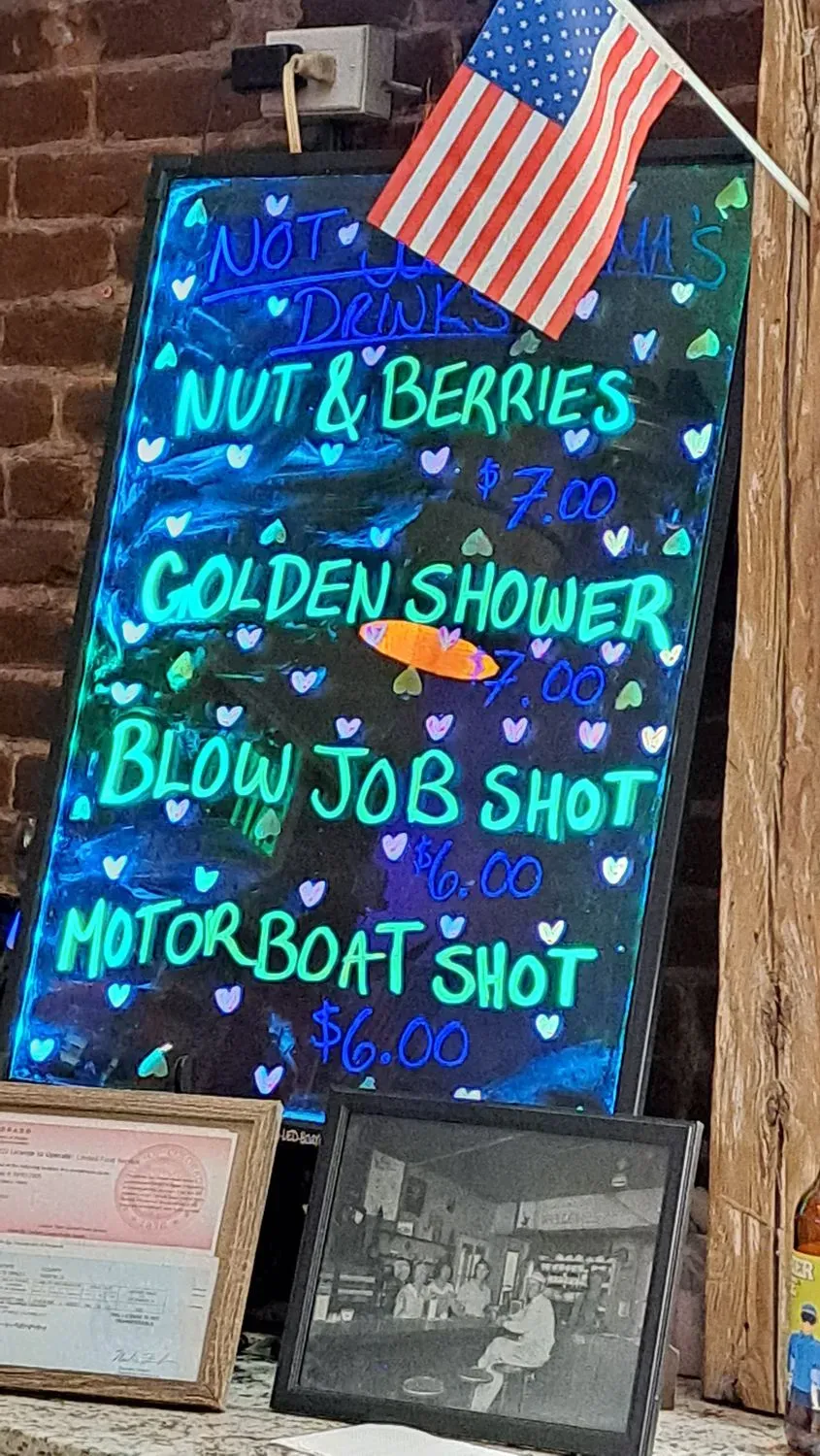 The Rifle Bar Menu - Updated August 2025