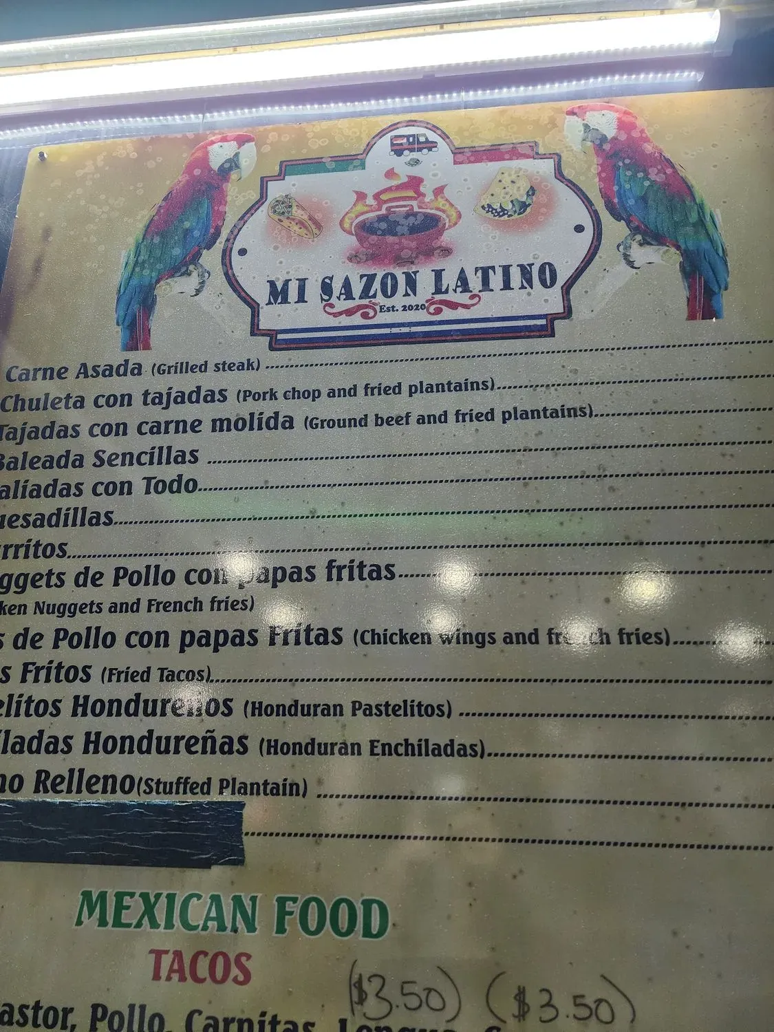 Menu 3