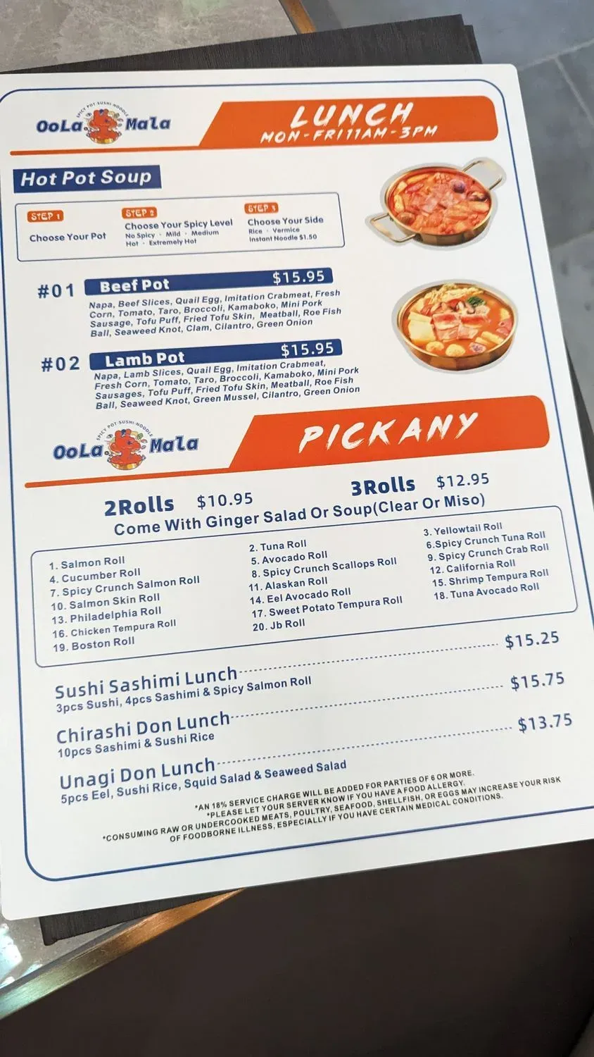 Menu 6