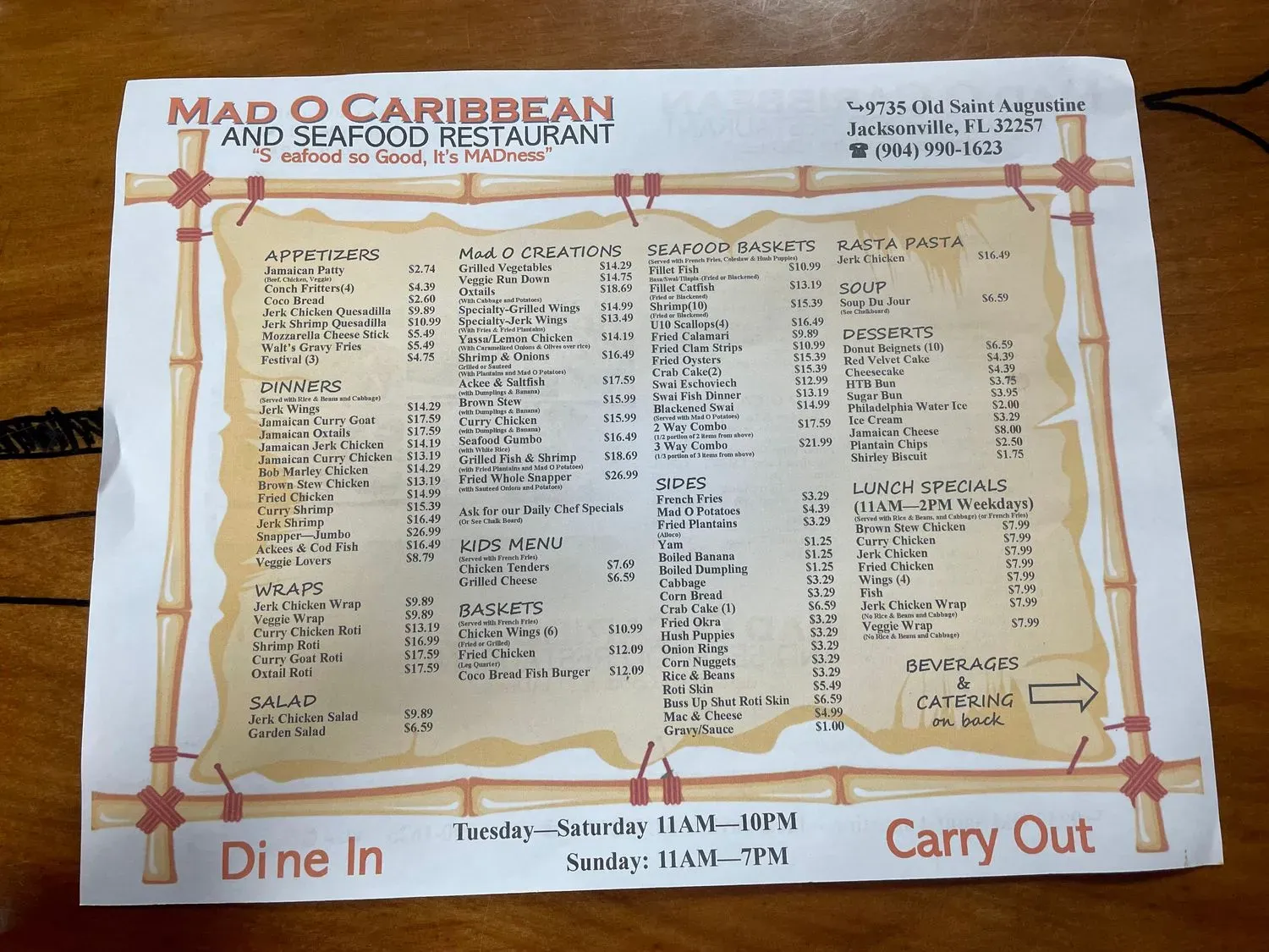 Menu 3