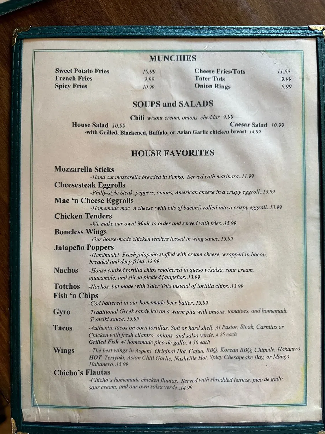 Menu 4