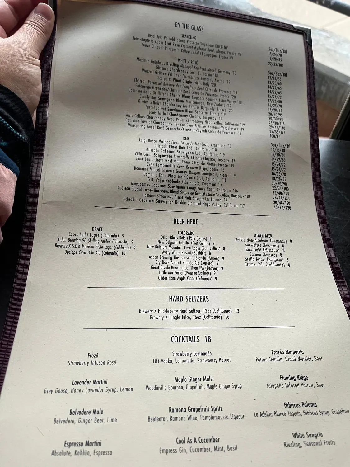 Menu 6