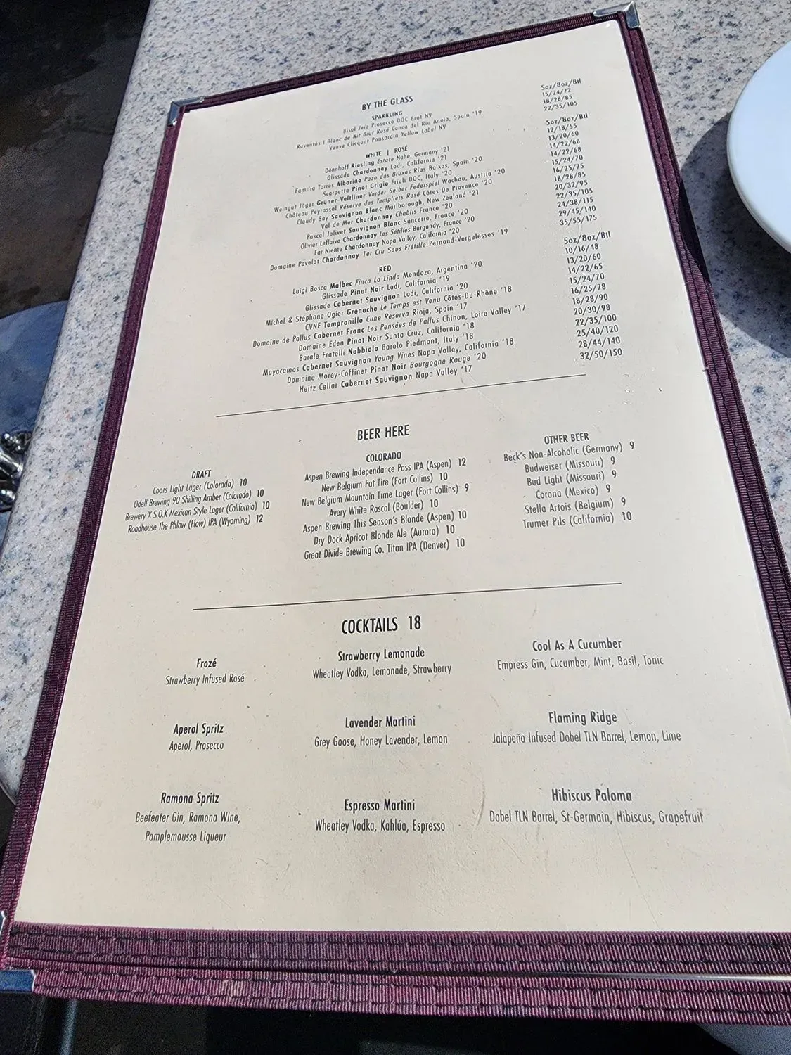 Menu 3