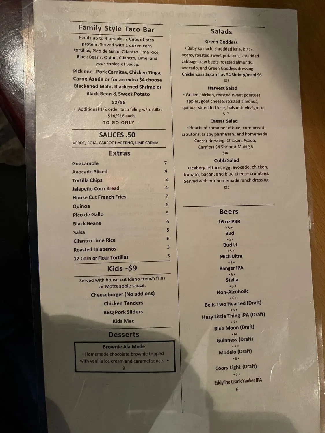 Menu 3