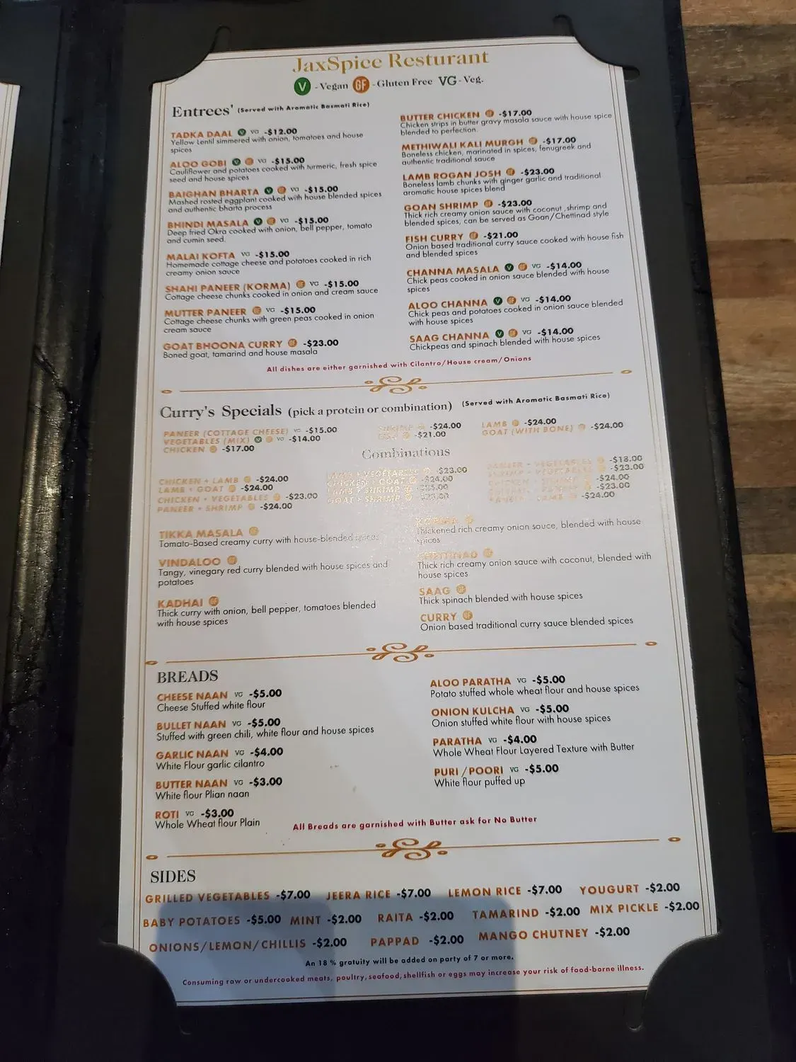 Menu 6