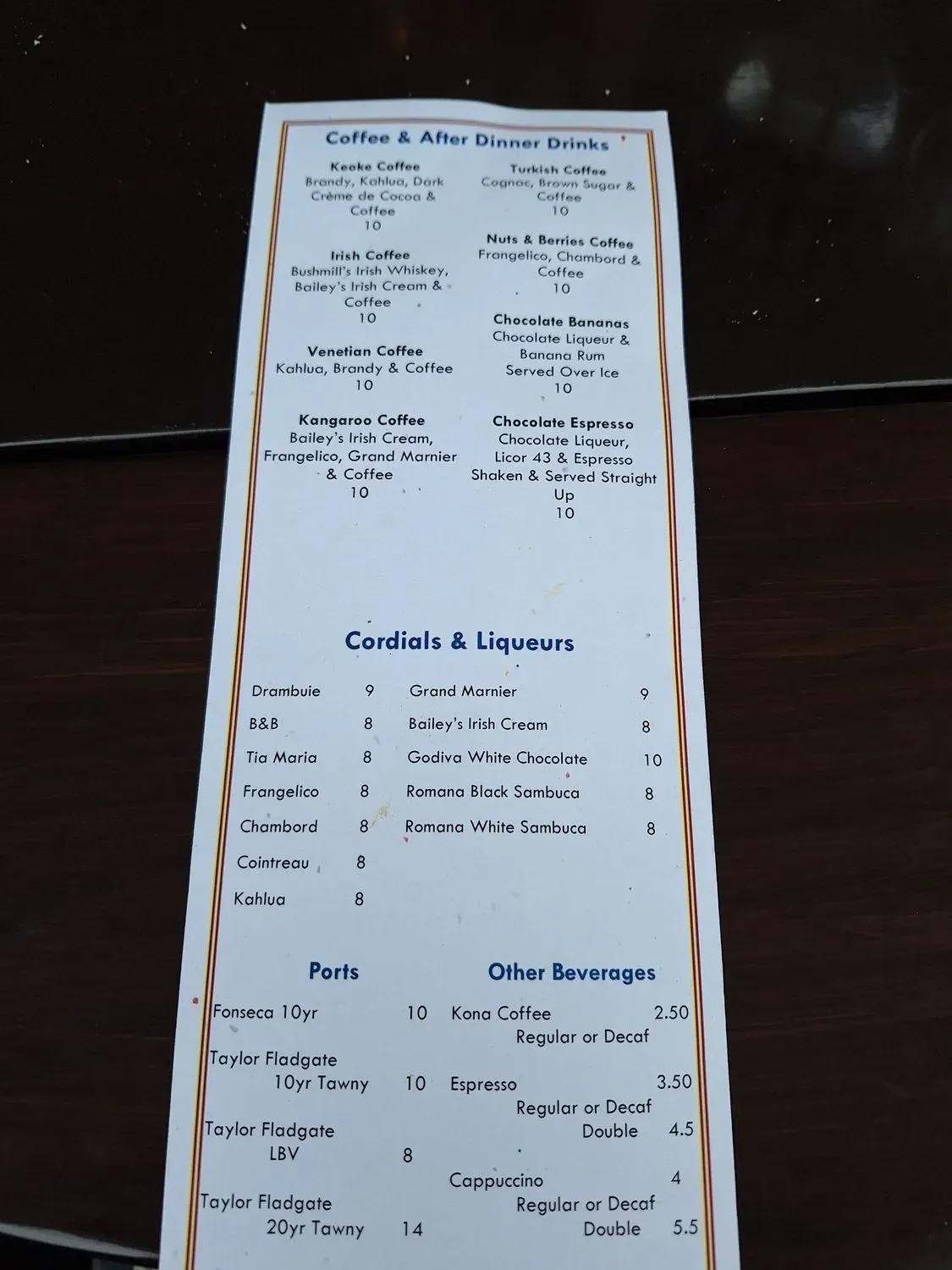 Menu 6