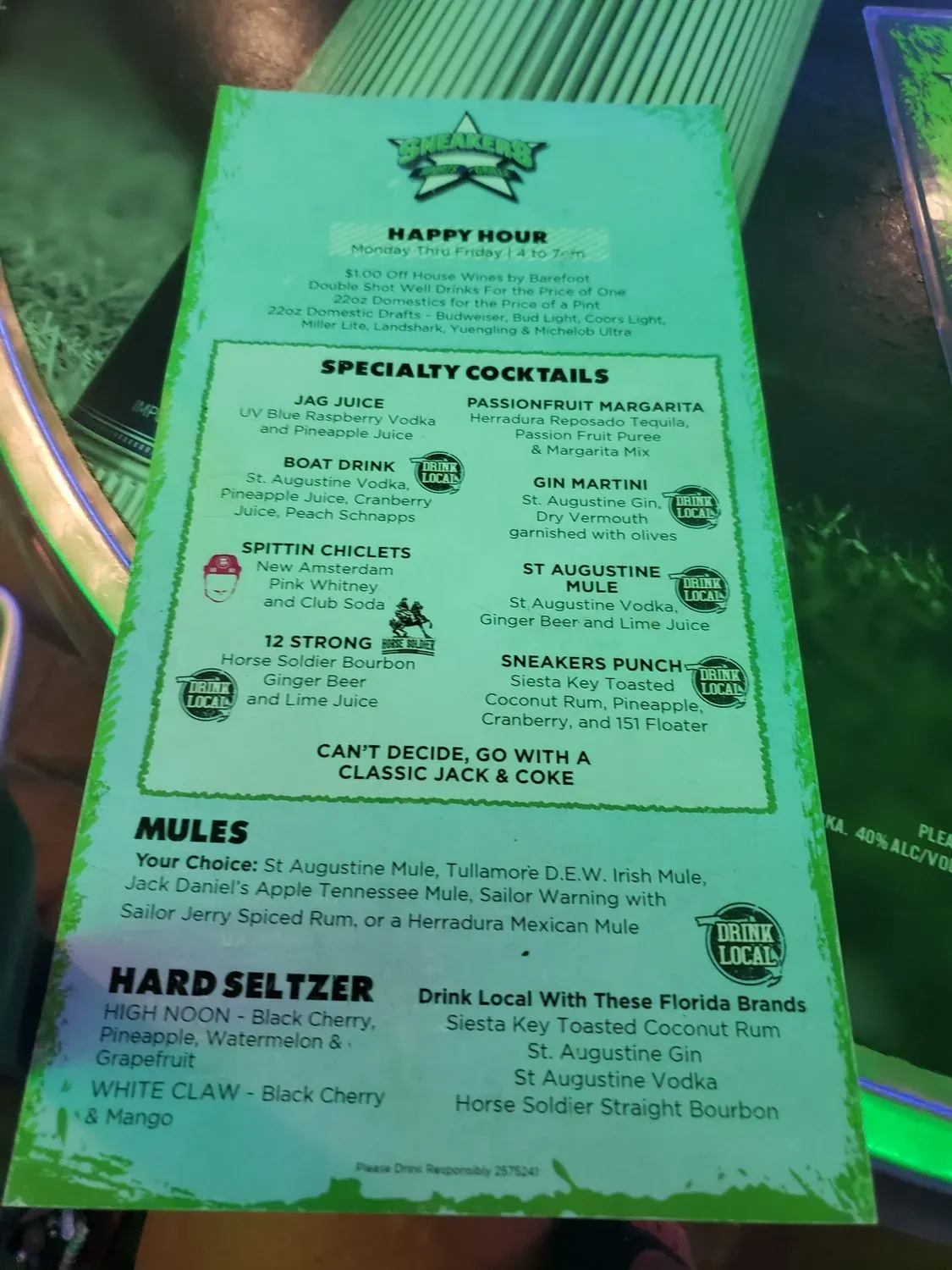 Menu 4