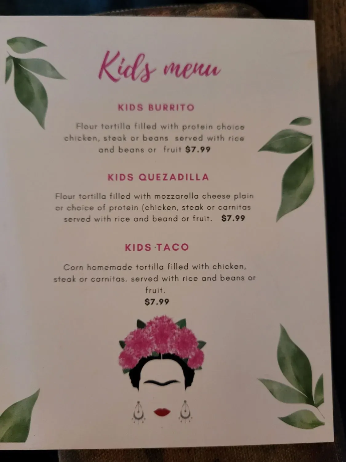 Menu 6