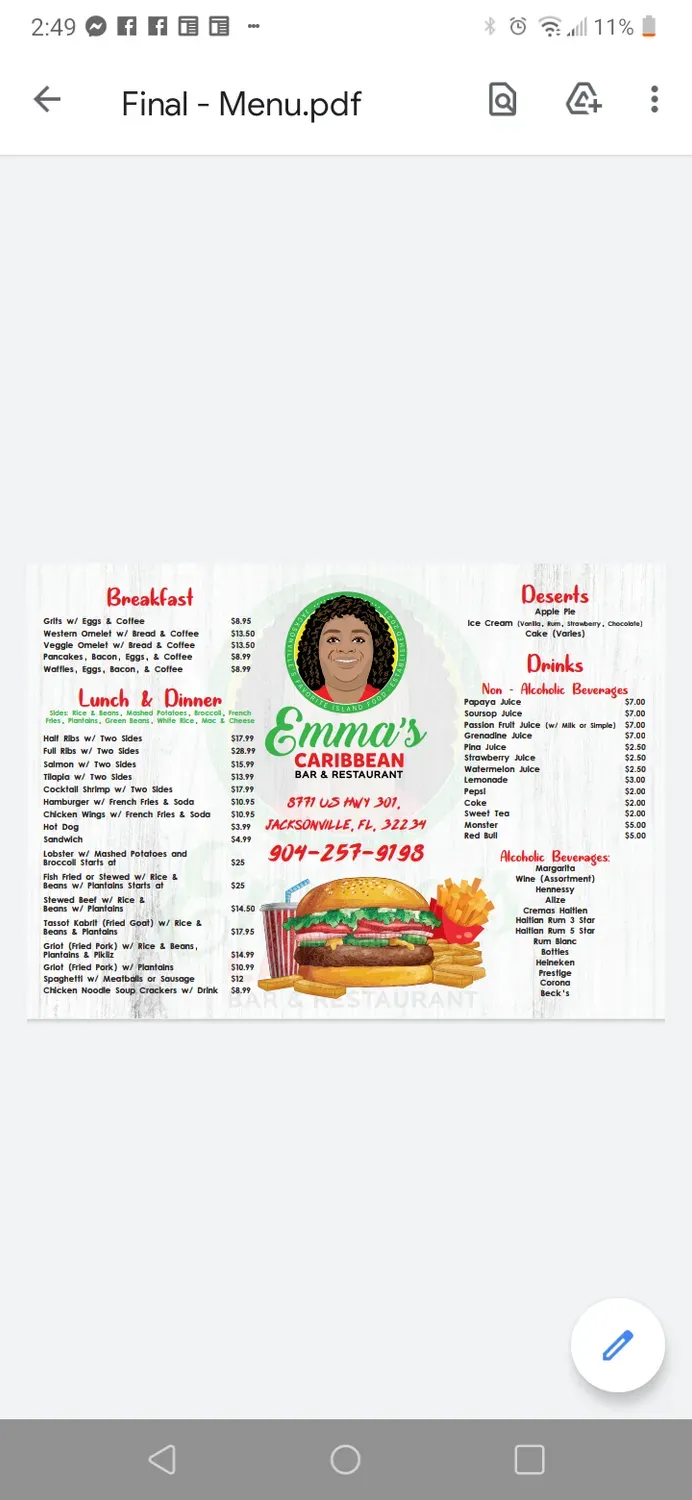 Menu 4