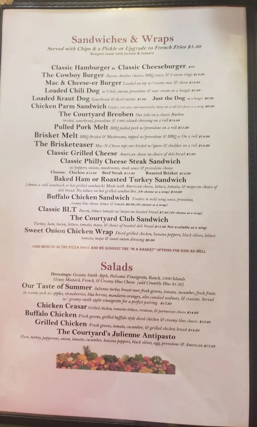 Menu 6