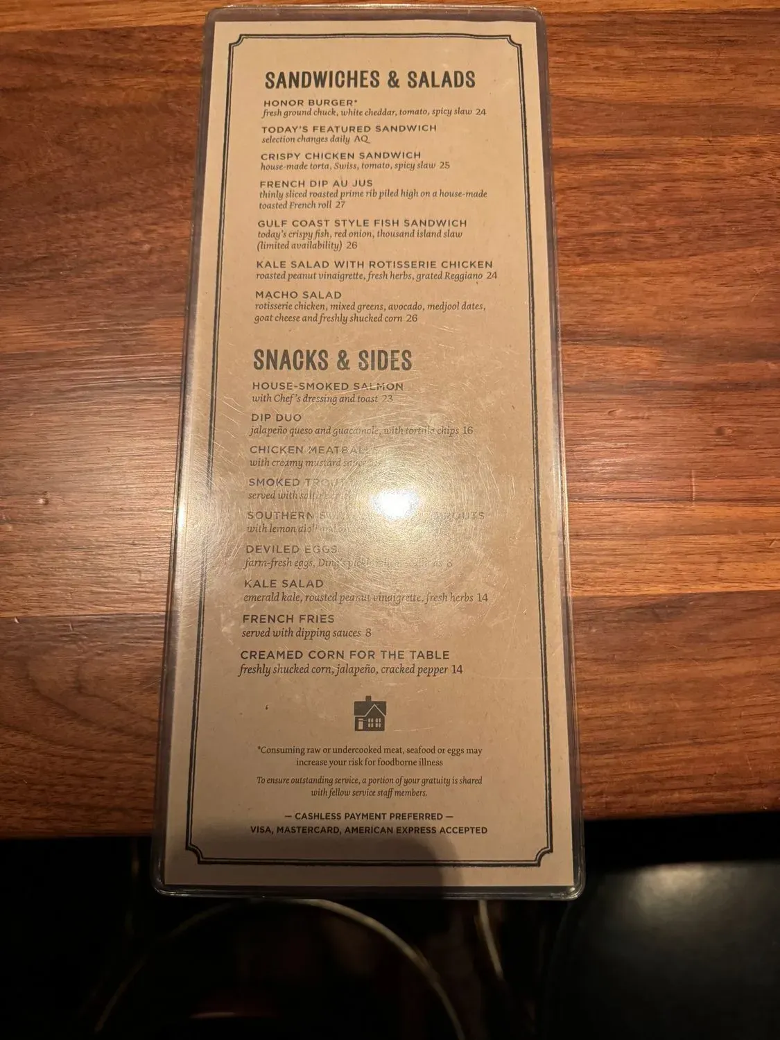 Menu 6