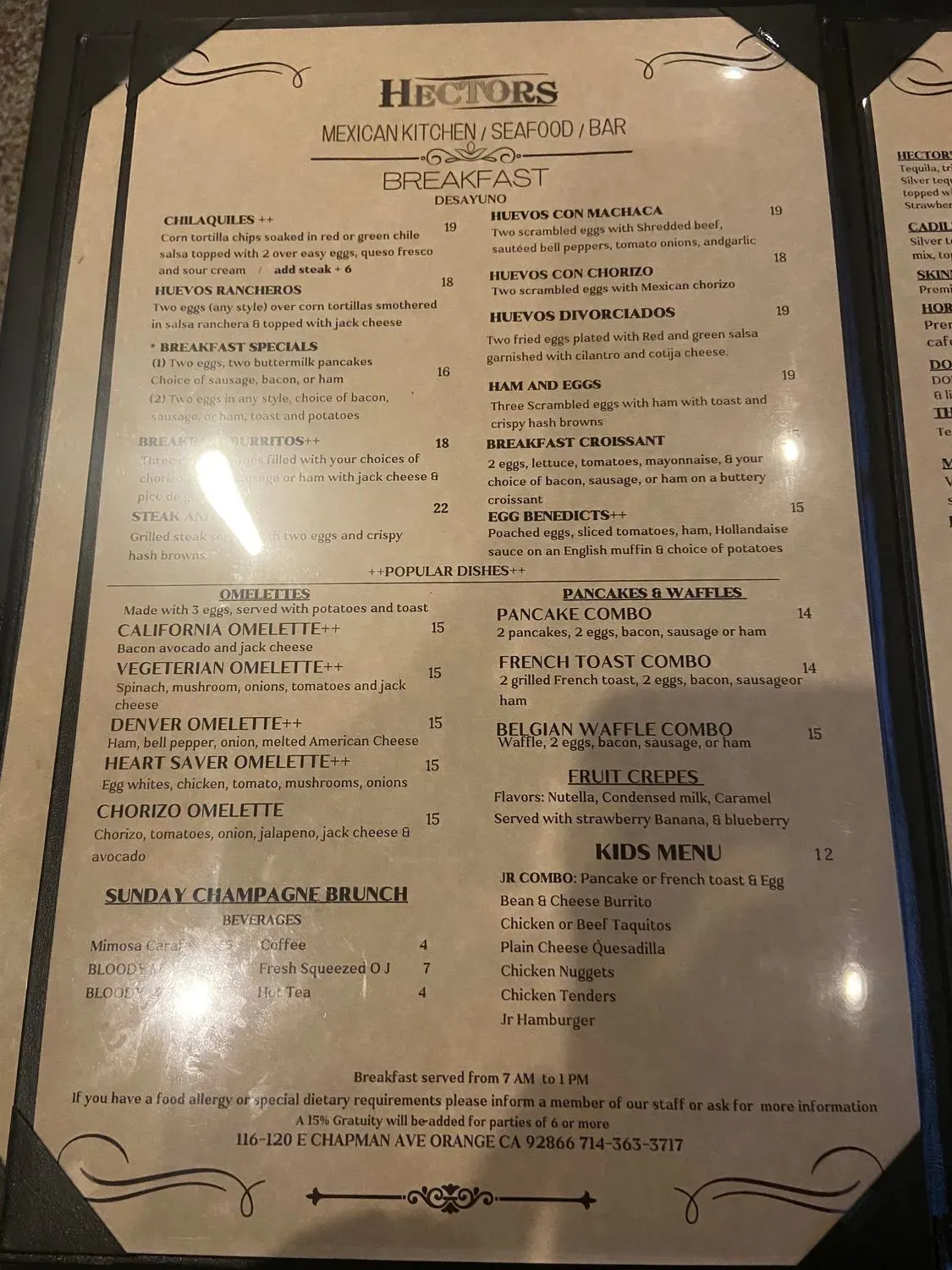 Menu 6