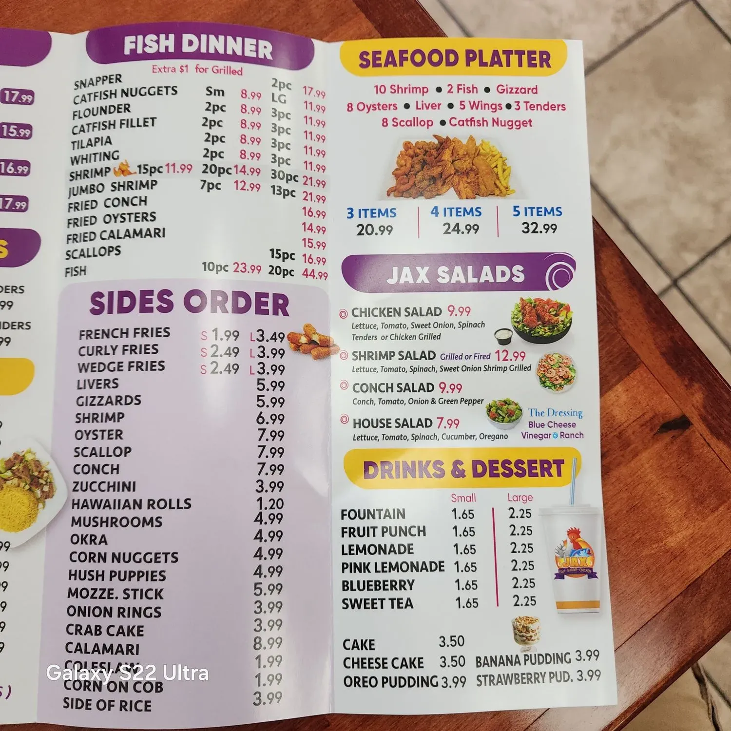 Menu 3