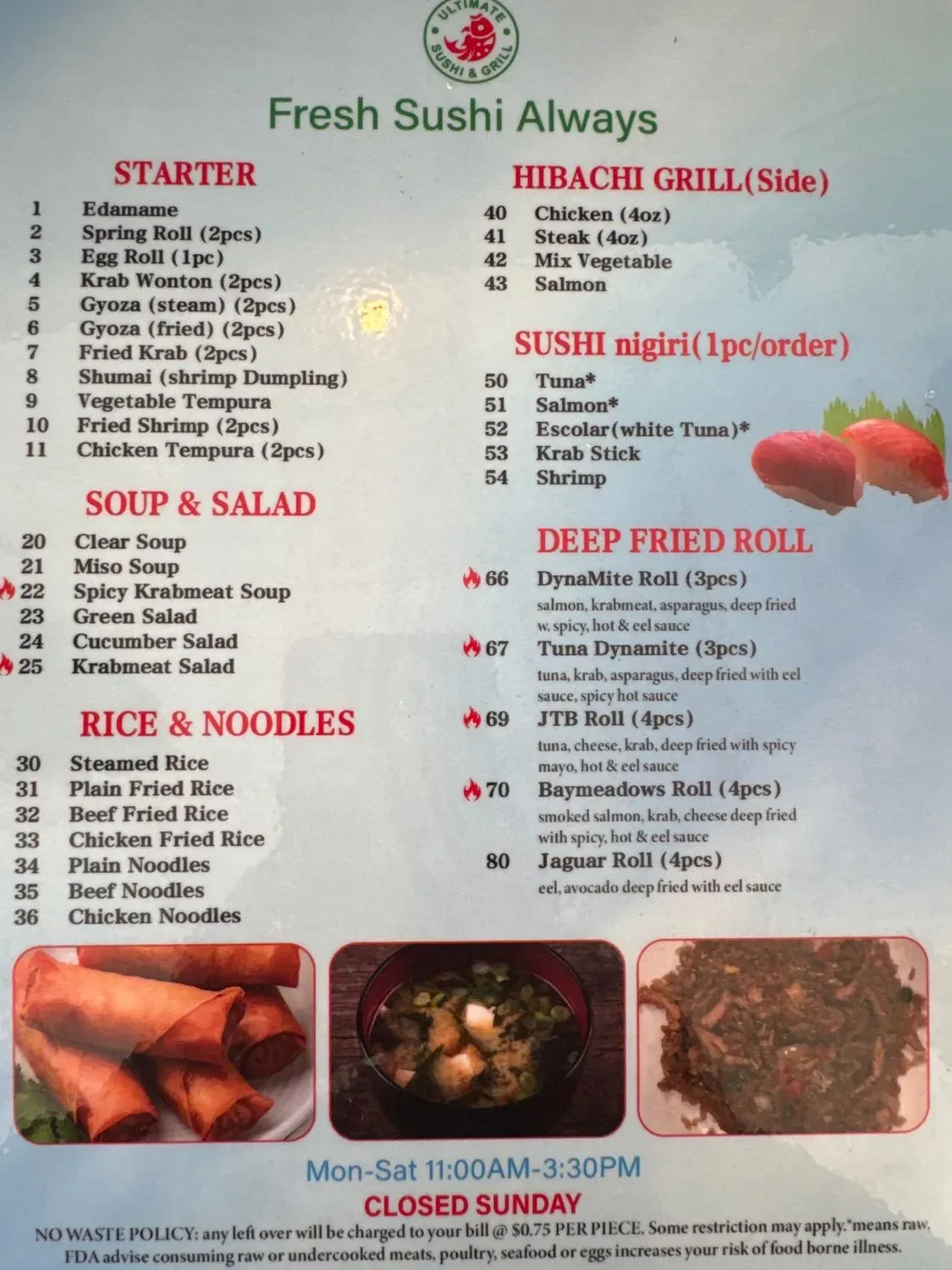 Menu 3