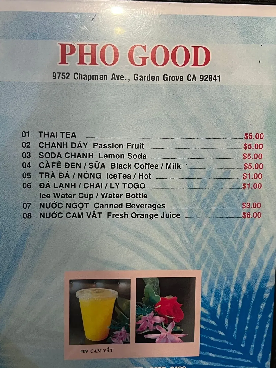 Menu 6