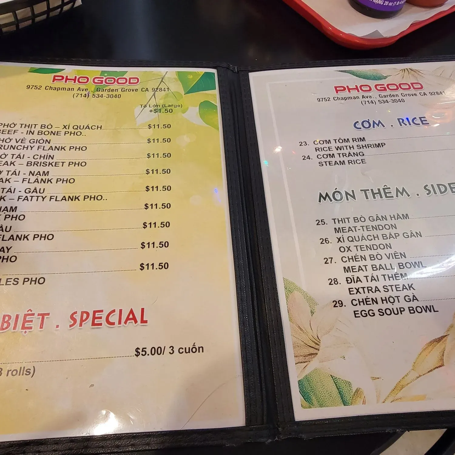 Menu 3