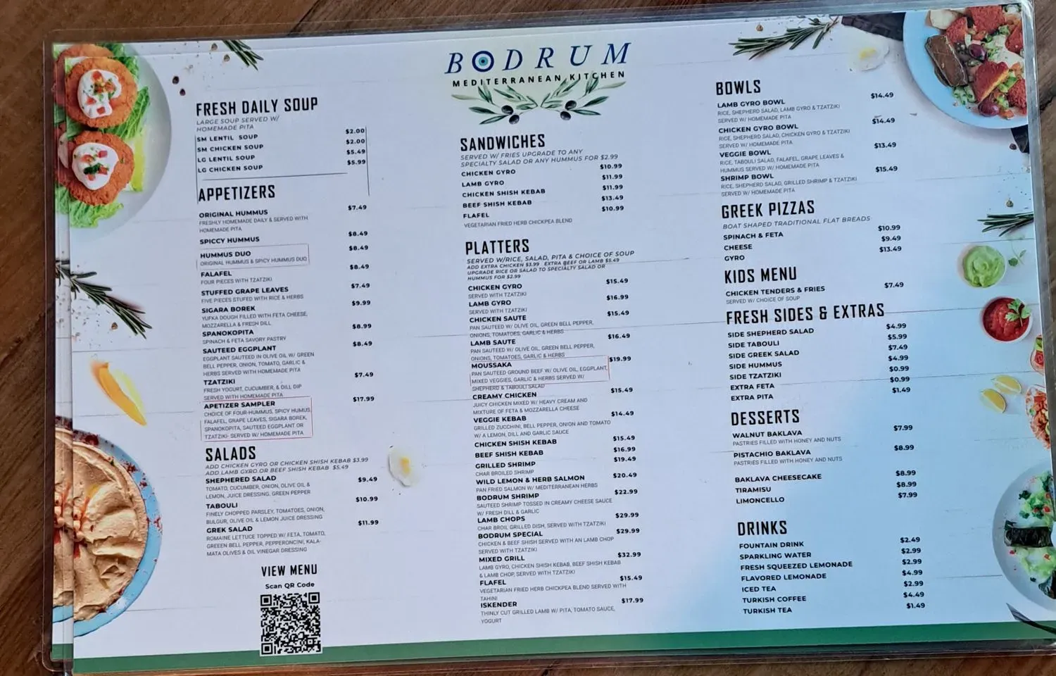 Menu 6