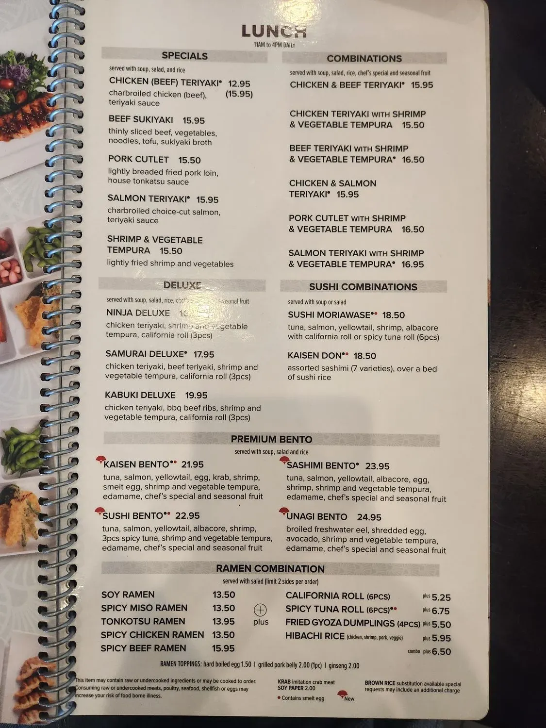 Menu 6