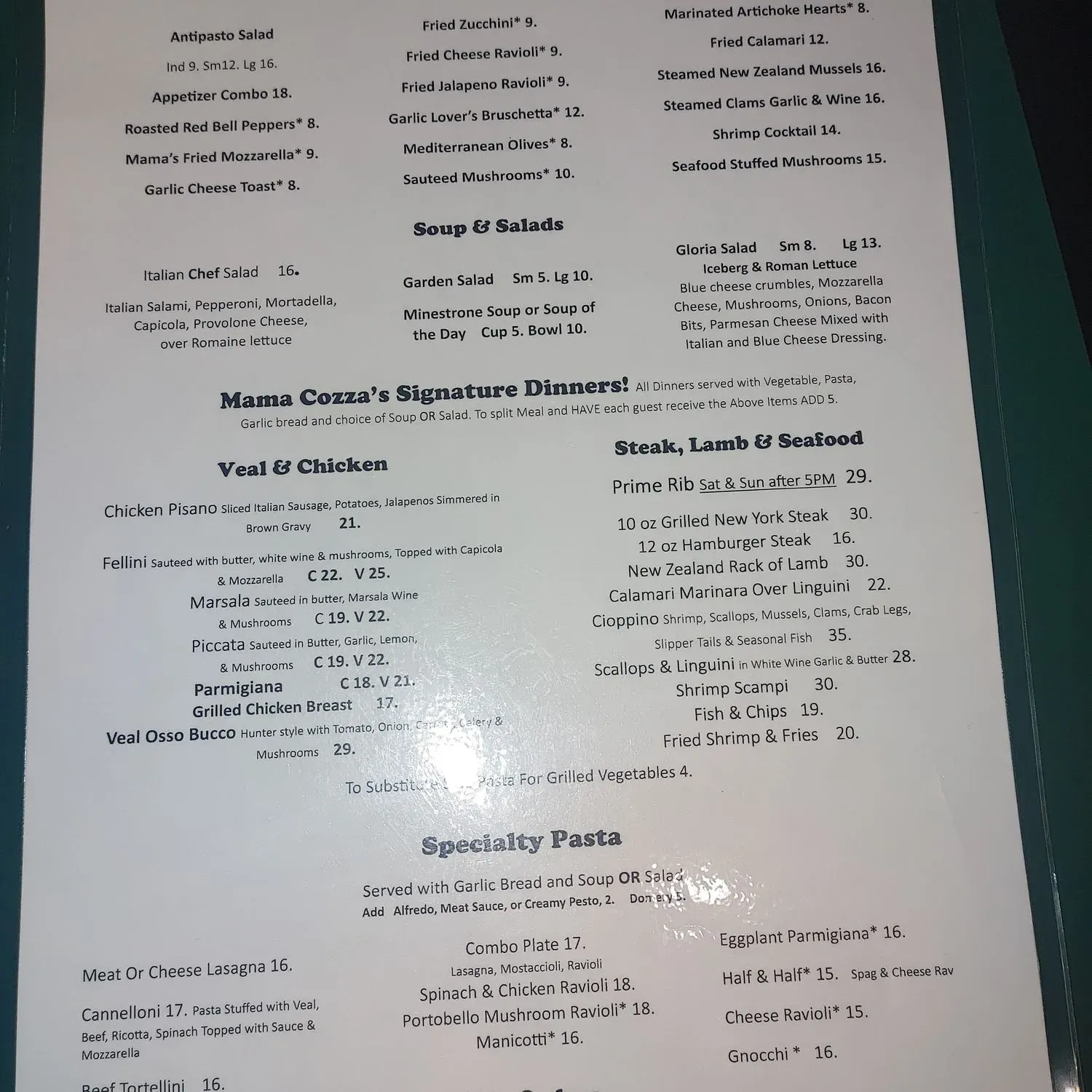 Menu 3