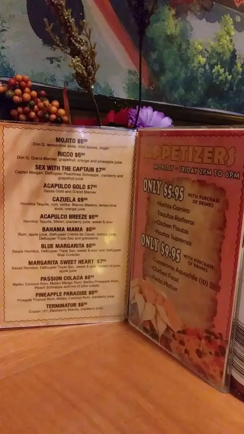 Menu 6