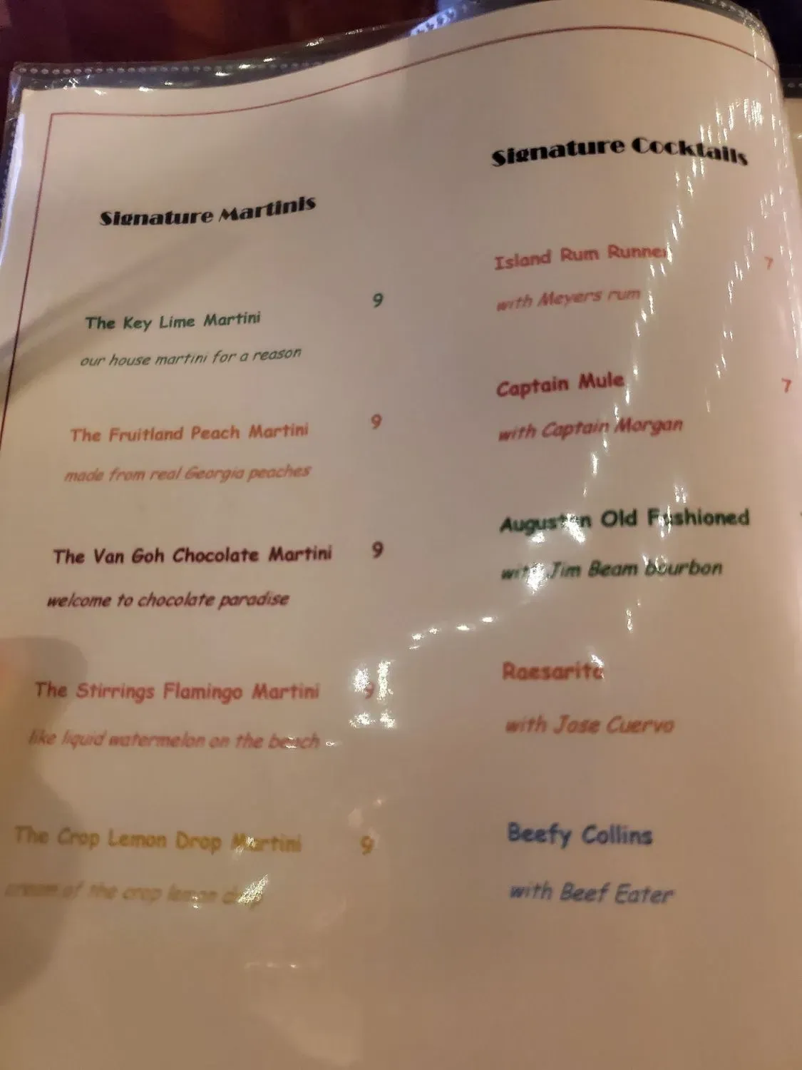 Menu 3