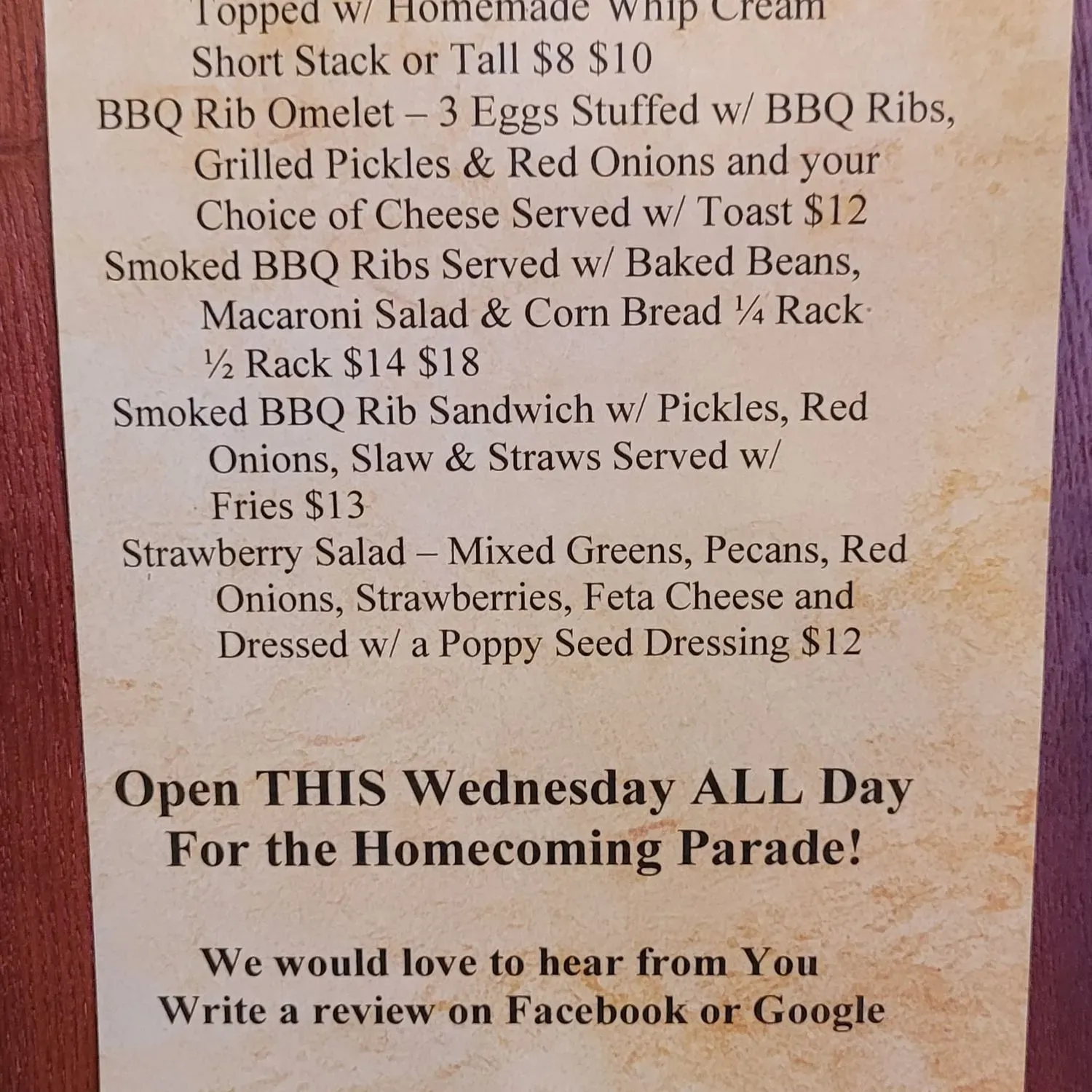 Menu 3