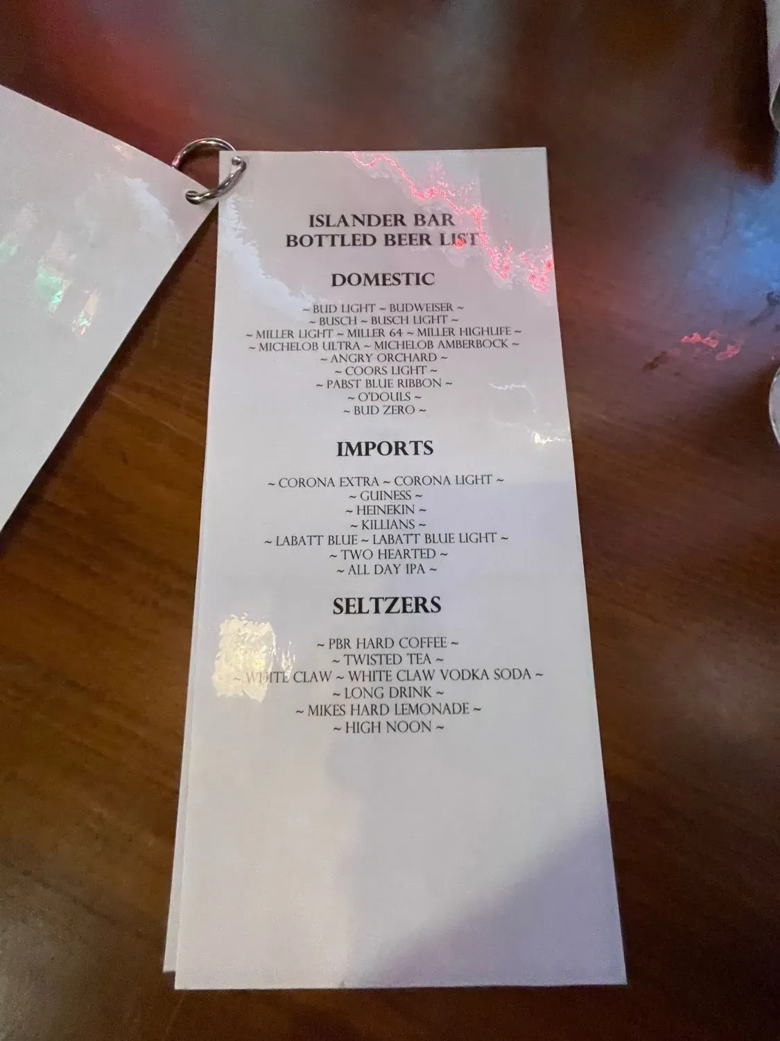 Menu 3