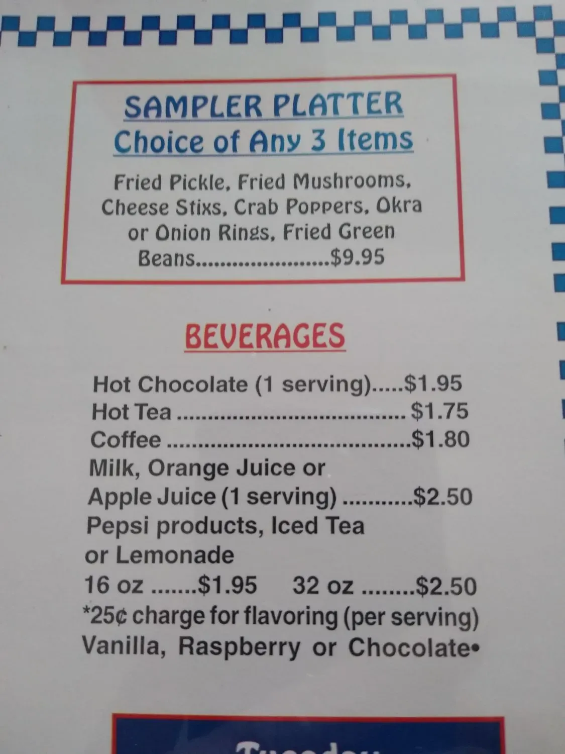 Menu 4