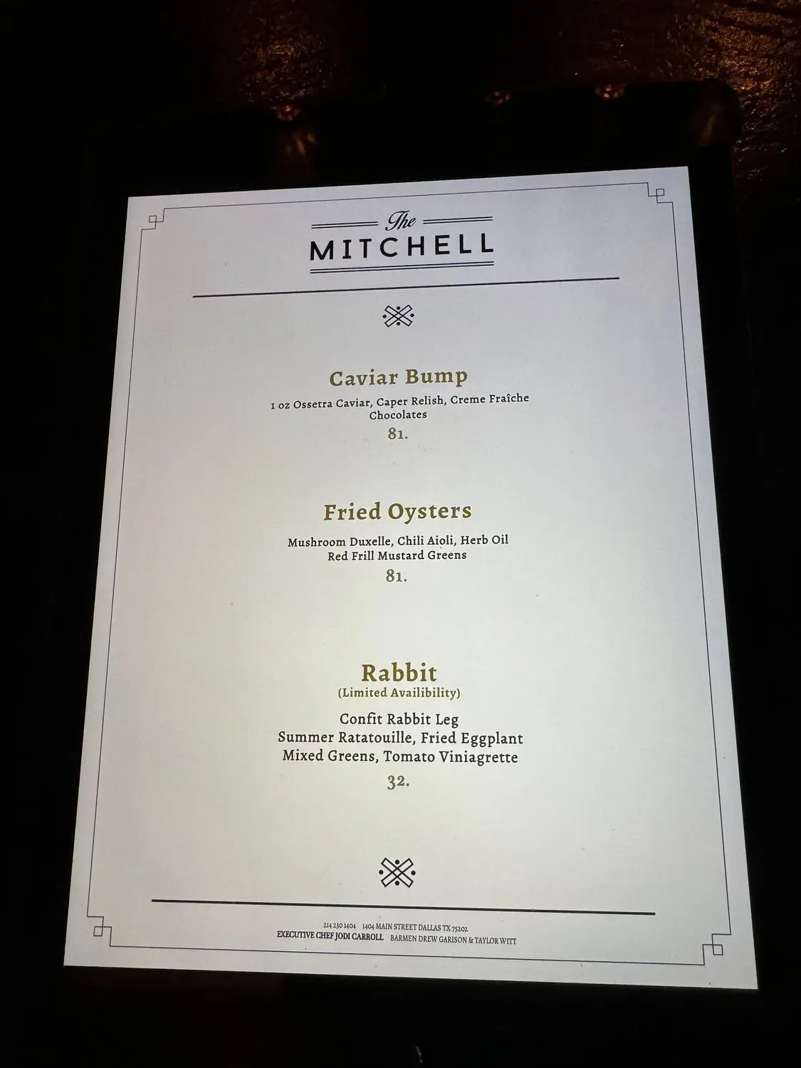 Menu 4