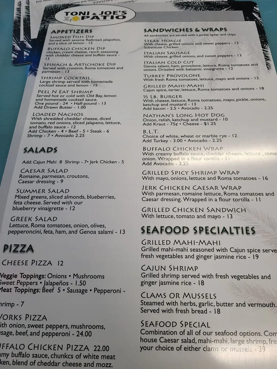 Menu 6