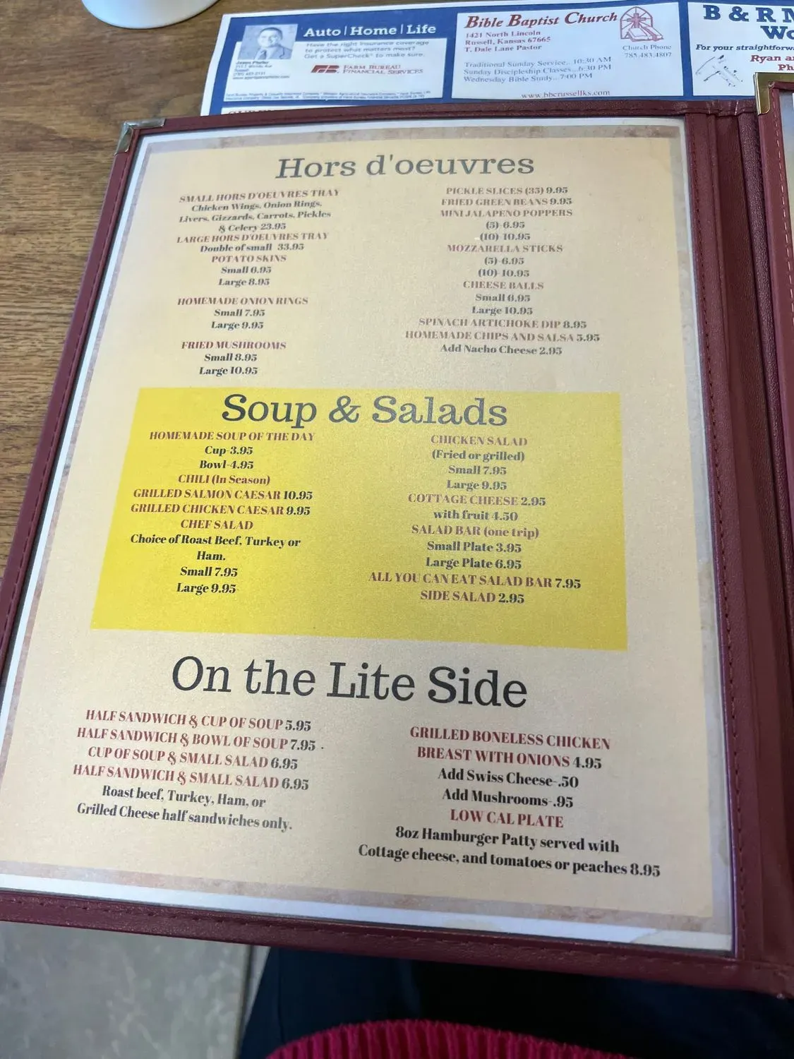 Menu 3