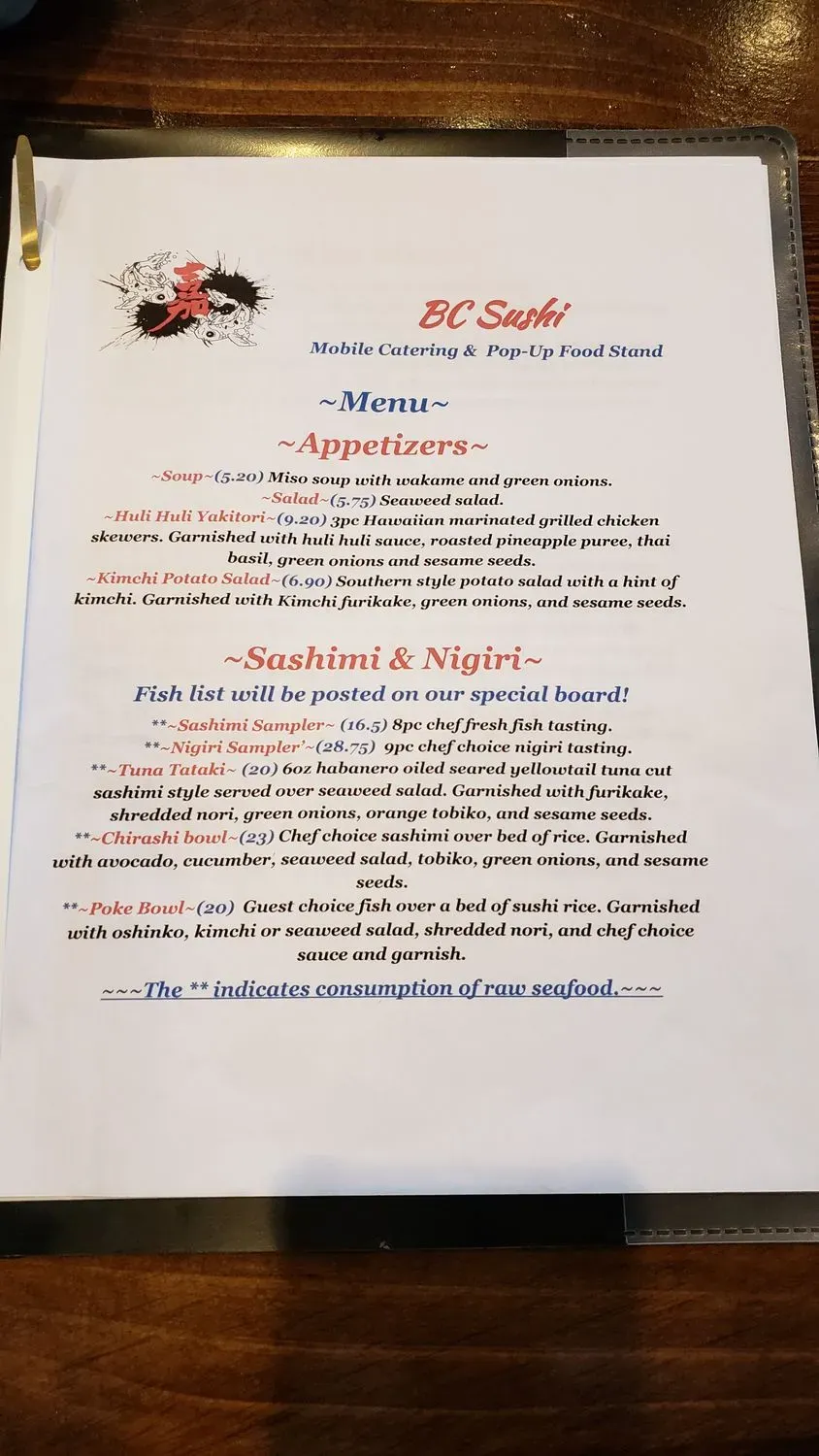 Menu 3