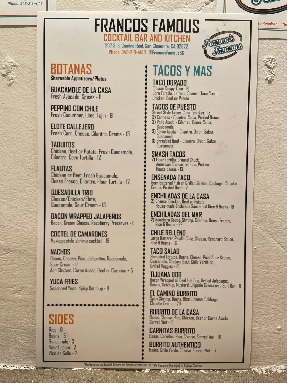 Menu 4