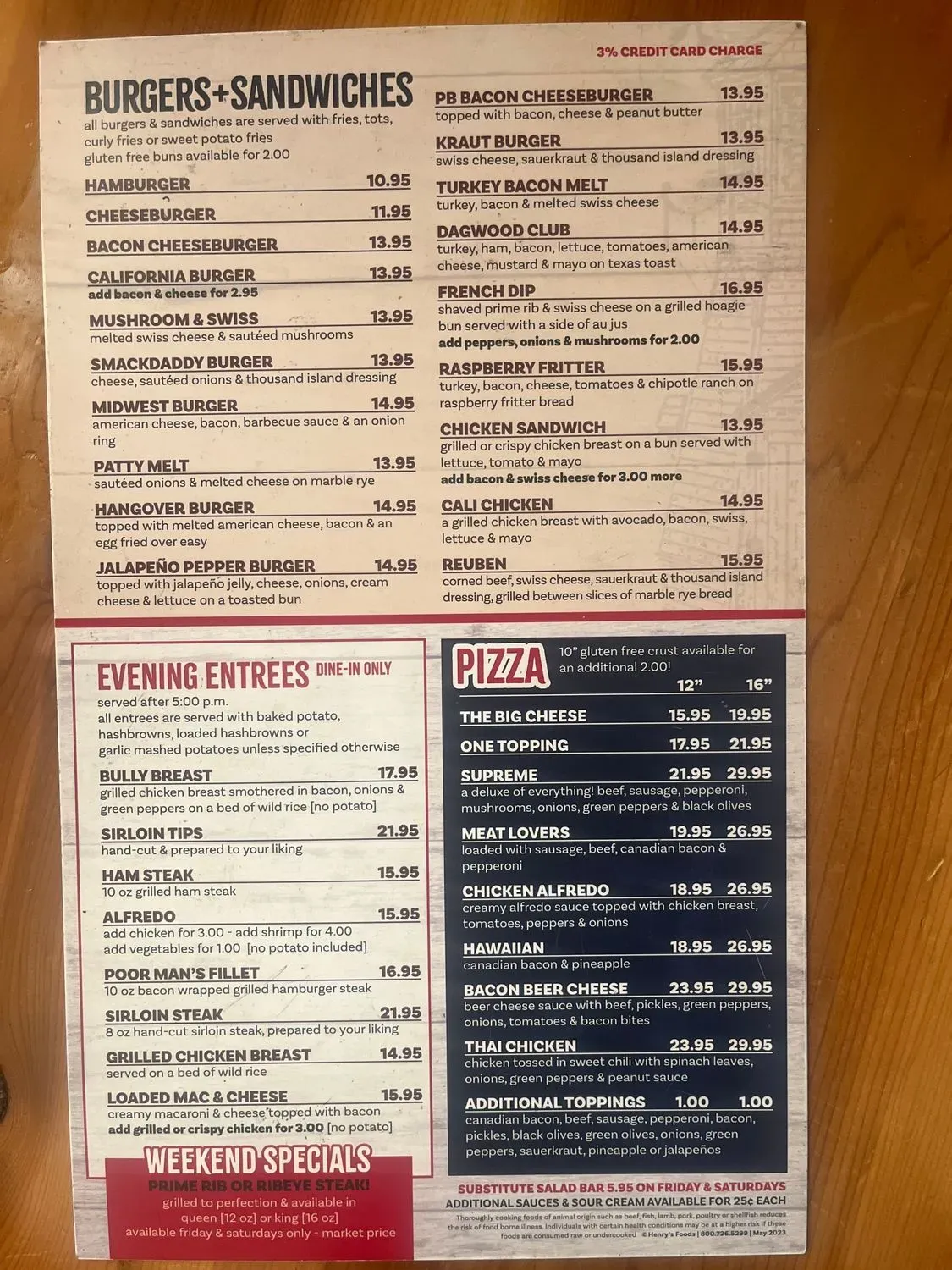 Key Largo Menu - Updated October 2025