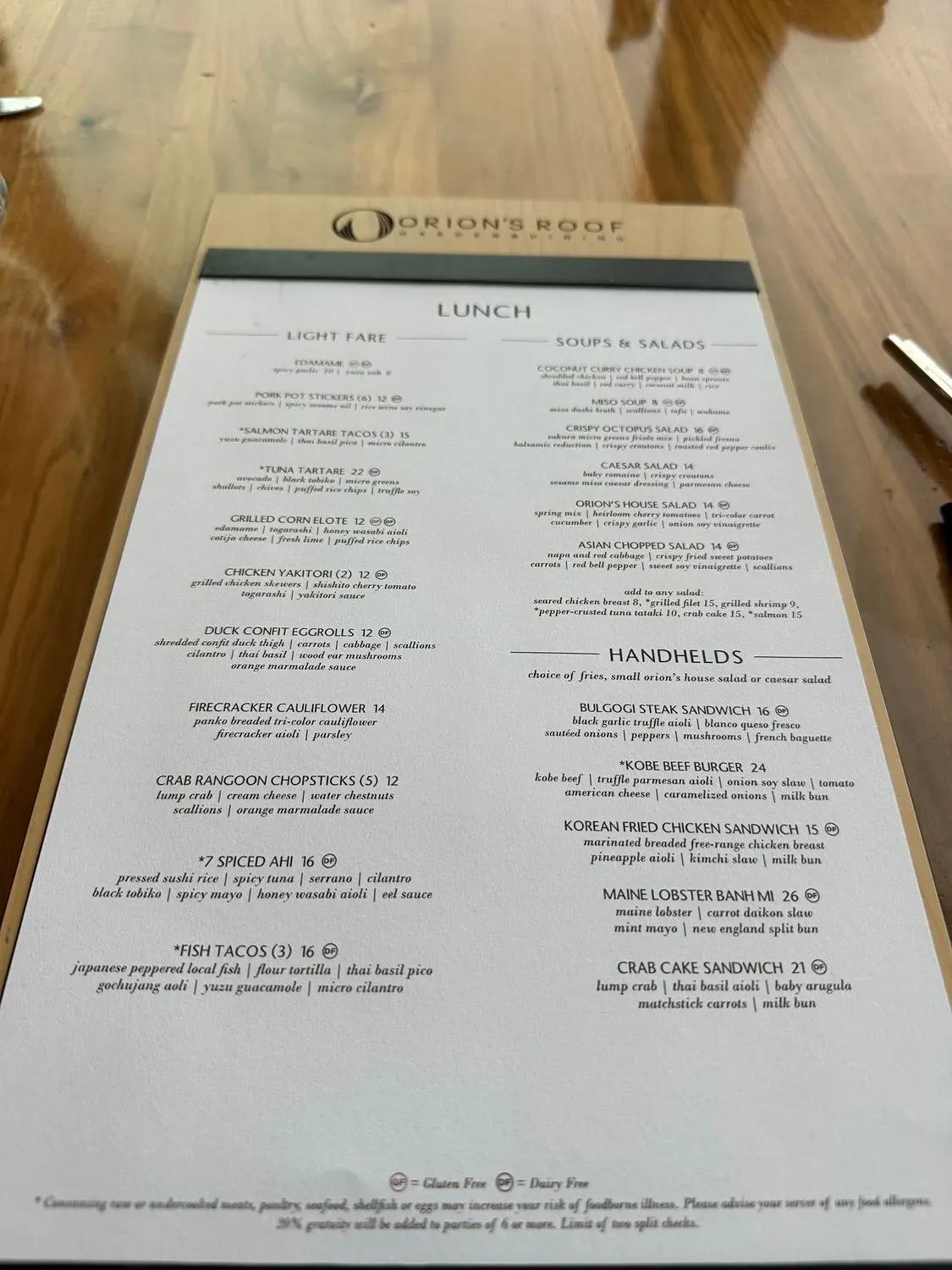 Menu 4