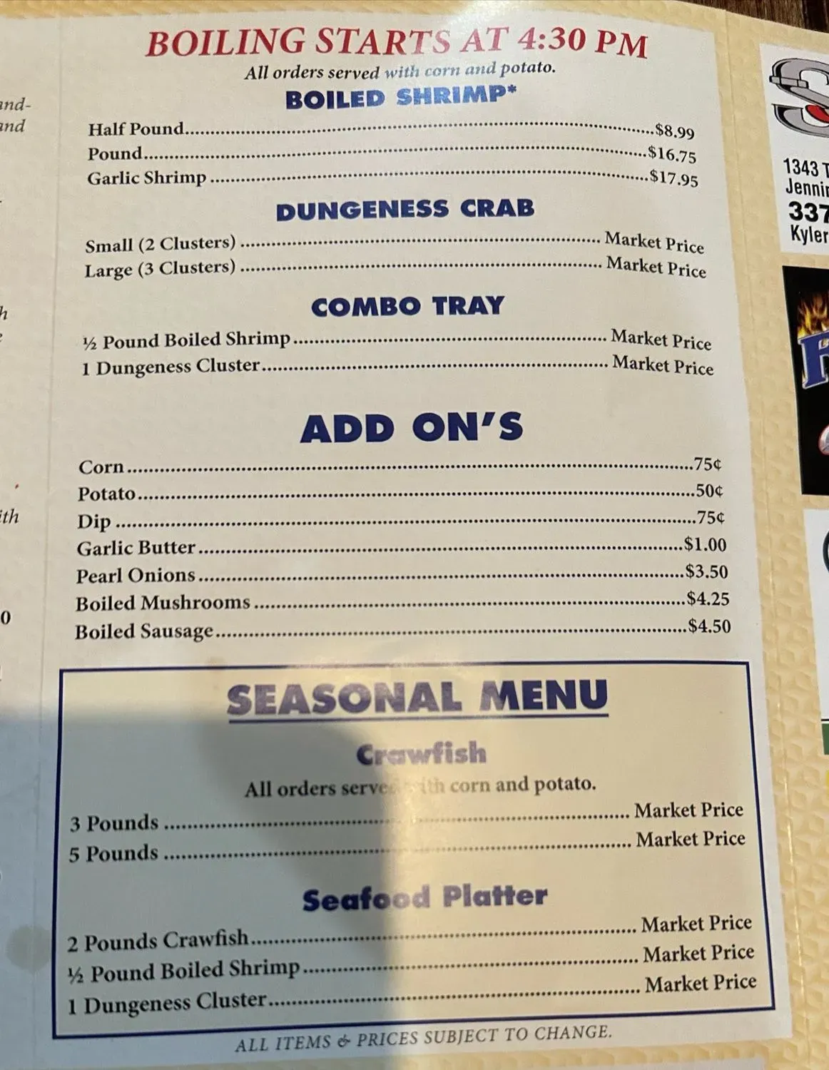 Menu 4