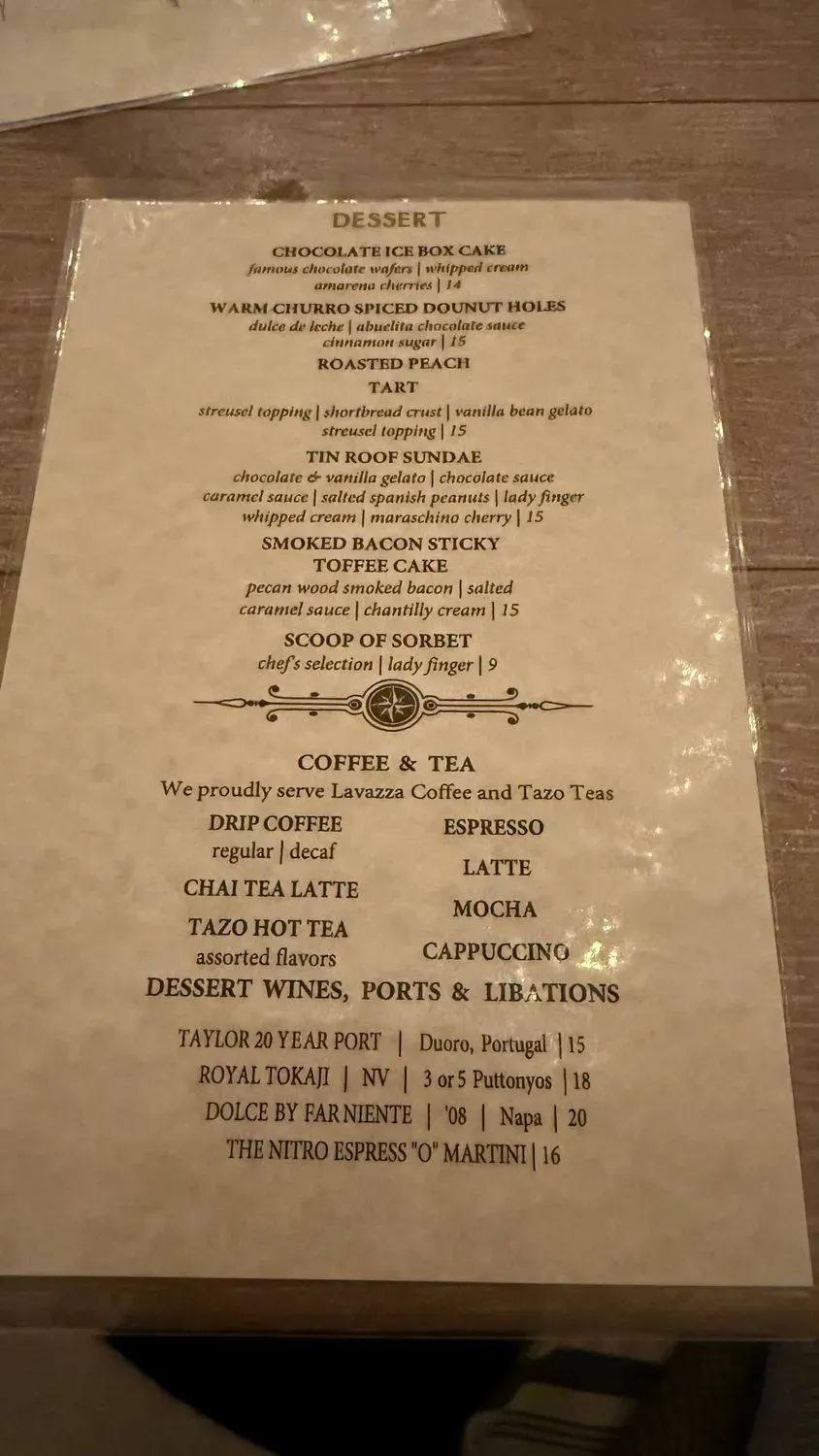 Menu 6