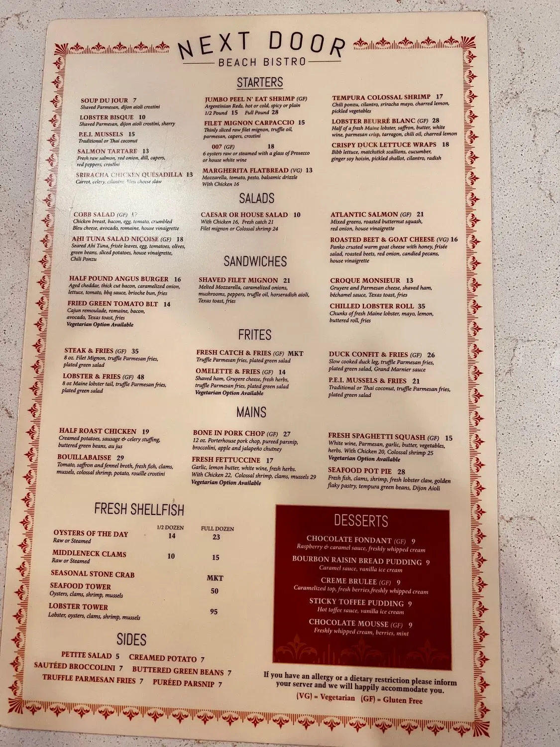 Menu 3