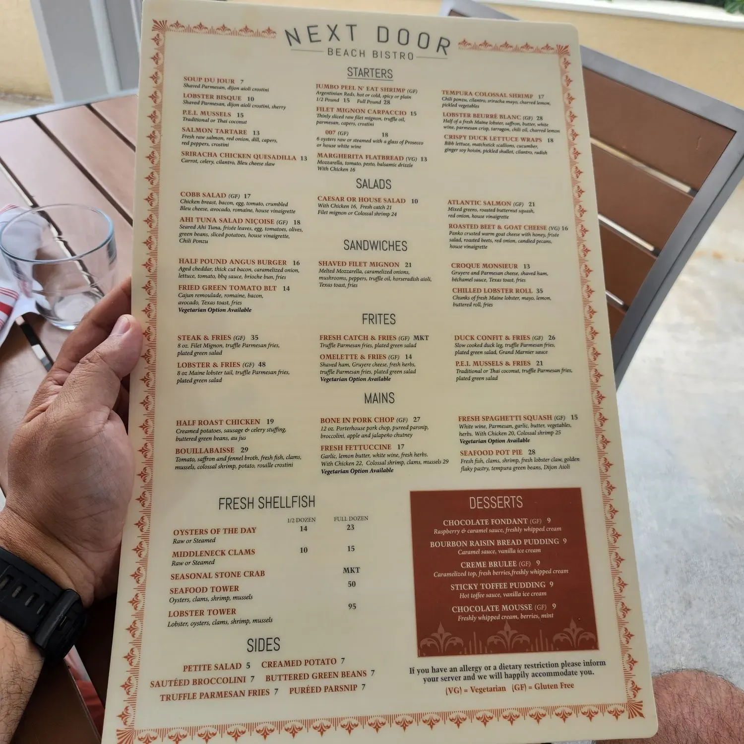 Menu 6