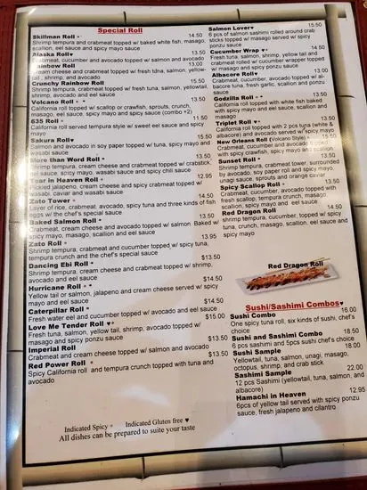 Menu 6