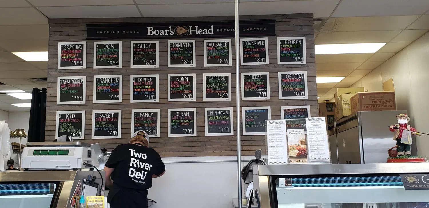 Two River Deli Menu - Updated November 2025