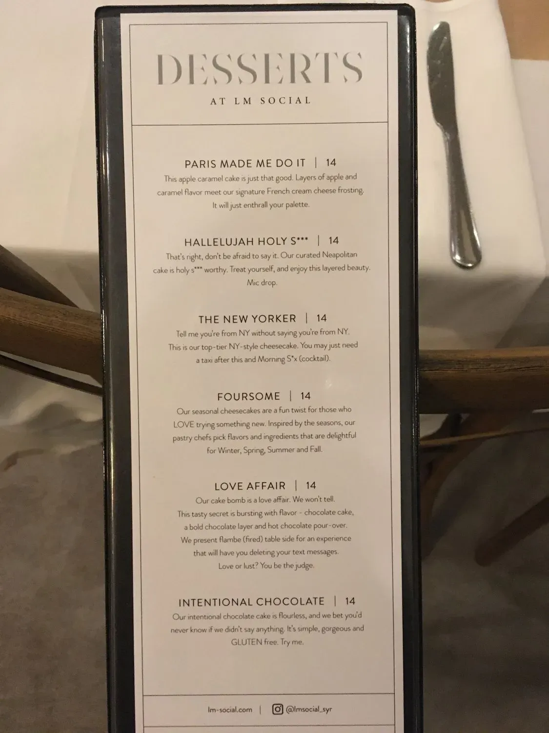 Menu 6