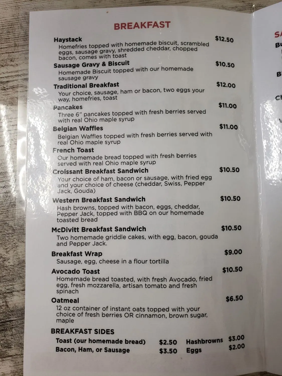 Menu 4