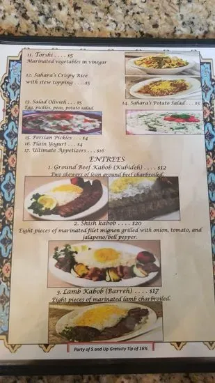 Menu 6